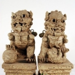 陶瓷石獅